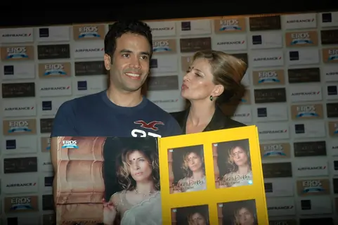 Tusshar Kapoor and Sofia Hayat at Anabelle Verma single Tumko Dekha launch at Novotel. .