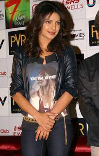 Priyanka Chopra at press meet to promote her film &quot;7 Khoon Maaf&quot; in New Delhi