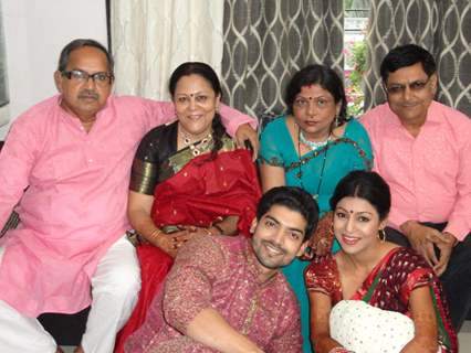 Gurmeet & Debina's parents in their wedding ceremony