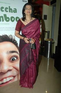 Sarika Desai at Kaccha Limboo Press Conference in PVR. .