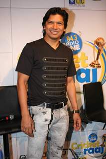 Shaan at the launch of Radio One Cricket Anthem in Parel. .