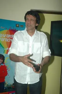 Kay Kay Menon at the launch of Usha Uthup Music CD in ST Catherine's children home. .