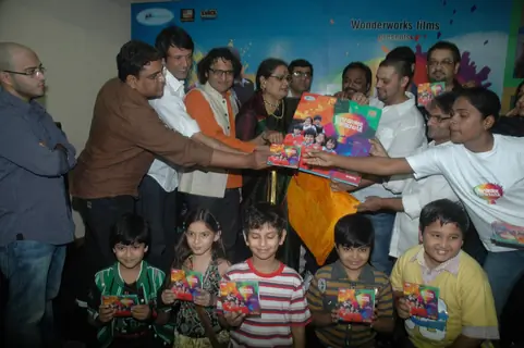 Kay Kay Menon at the launch of Usha Uthup Music CD in ST Catherine's children home. .