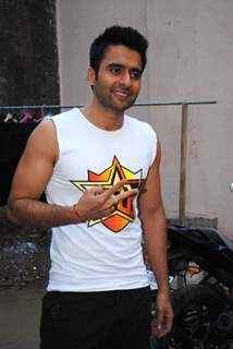 F.A.L.T.U movie actor Jackky Bhagnani on the sets of Jhalak Dikhla Jaa at Filmistan