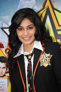 F.A.L.T.U movie actress Pooja Gupta on the sets of Jhalak Dikhla Jaa at Filmistan