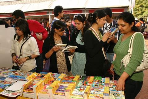 The 1st Annual Indian Comic Com at Dilli Haat, in New Delhi on Saturday. .