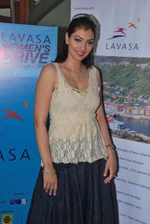 Yukta Mookhey at Lavasa ladies race event at Dadar. .