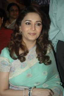 Madhuri at Juhu Hamara festival at Kaifi Azmi Park. .