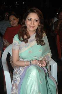 Madhuri at Juhu Hamara festival at Kaifi Azmi Park. .