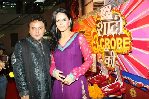 Press confrence of new show 'Shaadi 3 Crore Ki' with Mona Singh and Ali Asgar