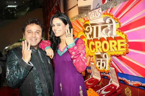 Press confrence of new show 'Shaadi 3 Crore Ki' with Mona Singh and Ali Asgar