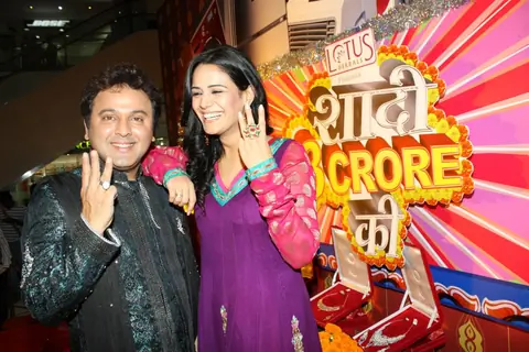 Press confrence of new show 'Shaadi 3 Crore Ki' with Mona Singh and Ali Asgar