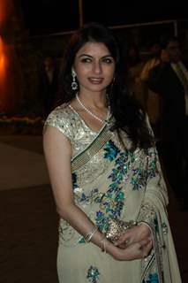 Bhagyashree Patwardhan at Videocons Venuegopal Dhoots Daughter Marriage