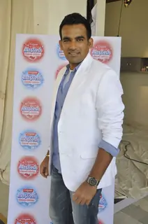 Indian cricketer Zaheer Khan features in the new TVC for Colgate MaxFresh gel. .
