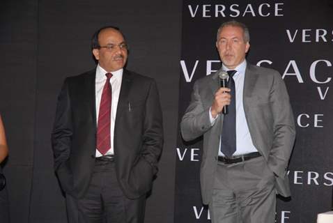 Mr. V.D. Wadhwa, CEO, Timex Group India and Mr. Paolo Marai, President and CEO, Vertime - Luxury Division of Timex Group. .