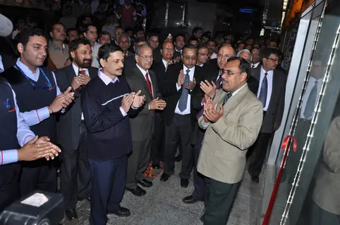 Delhi Metro Inauguration picture of Sreedharan and Lalit Jalan. .