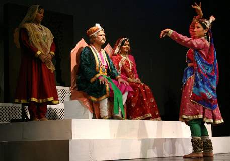 Vice Chancellor, Jamia Millia Islamia, Najeeb Jung (Akbar)during the  play ''Anarkali,Akbar,Saleem