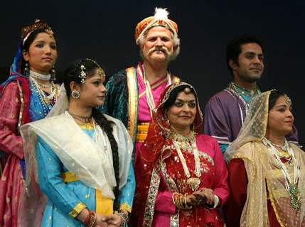 Vice Chancellor, Jamia Millia Islamia, Najeeb Jung (Akbar)during the  play ''Anarkali,Akbar,Saleem