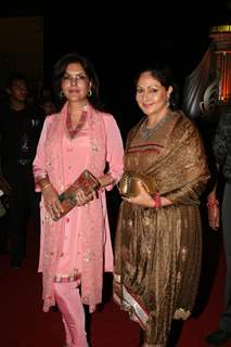 Zeenat Aman and Rati Agnihotri as a judge at Grand Finale of Indian Princess 2011-12