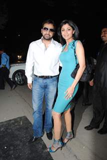 Shilpa Shetty and Raj Kundra at 'The Charcoal Project'