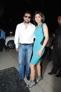 Shilpa Shetty and Raj Kundra at 'The Charcoal Project'