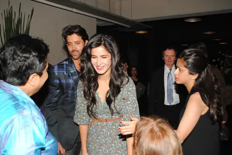 Katrina Kaif and Hrithik Roshan at 'The Charcoal Project'