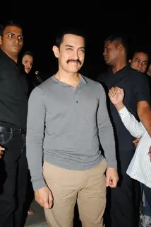 Aamir Khan at 'The Charcoal Project'
