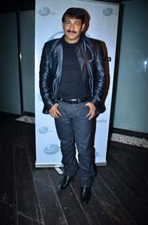 Manoj Tiwari at Endemol bash at Vie Lounge. .