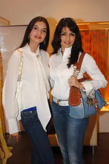 Bhagyashree at Neeta Lulla's new collections at AZA showroom