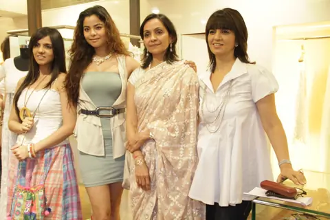 Nishka Lulla at Neeta Lulla's new collections at AZA showroom