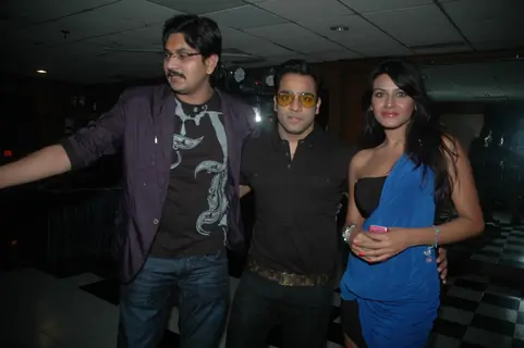 Abhishek Avasthi at Amit Mishra Birthday bash at the club, Mumbai