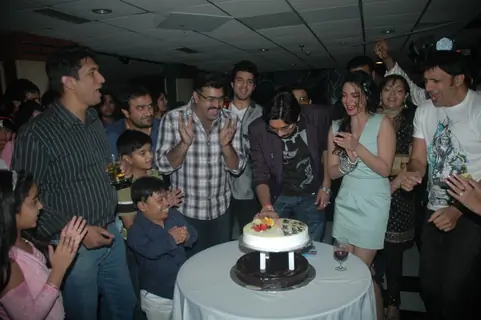 Amit Mishra Birthday bash with star cast of Rakht Ek Rishta at the club, Mumbai