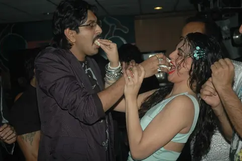 Amit Mishra Birthday bash with star cast of Rakht Ek Rishta at the club, Mumbai