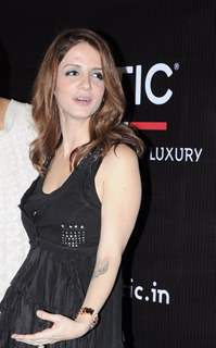 Suzanne Roshan at Arctic Vodka launch, Sea Princess. .