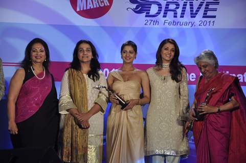 Aishwarya Rai Bachchan at Lavasa Womens Car Rally Prize Distribution at Hyatt Regency, Andheri, Mumbai. .