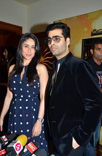 Kareena Kapoor and Karan Johar at IIFA voting at Marriott today morning. .