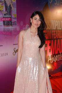 Kareena Kapoor walked the red carpet at Cosmopolitan Awards. .