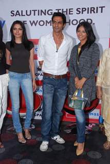 Arjun Rampal, Neetu and Sherlyn at CPAA women's day celeberations at IMAX Wadala. .