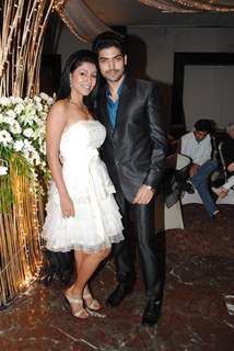 Debina and Gurmeet Choudhary at Rahul and Dimpy Mahajan's 1st wedding anniversary party