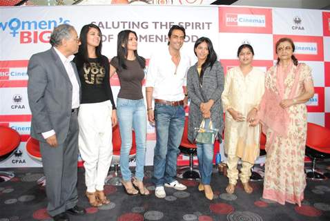 Arjun Rampal, Neetu and Sherlyn at CPAA women's day celeberations at IMAX Wadala