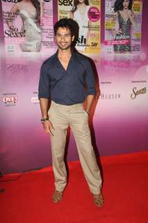 Shahid Kapoor walked the red carpet at Cosmopolitan Awards
