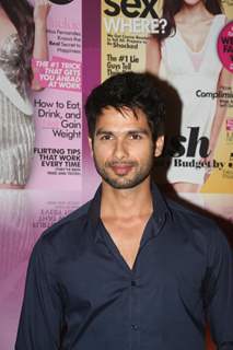 Shahid Kapoor walked the red carpet at Cosmopolitan Awards