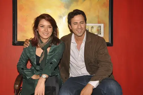 Aryan Vaid and Udita Goswami on the location of Diary of a Butterfly film at Goregaon