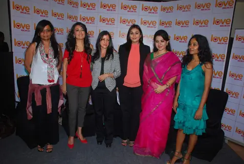 Mini Mathur and Tanishta Chaterjee at Big Love CBS channel launch. .