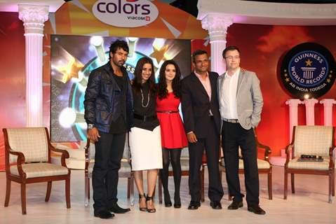 Shabir Ahluwalia and Preity Zinta at Colors new show ‘Guinness World Records’ in Mumbai