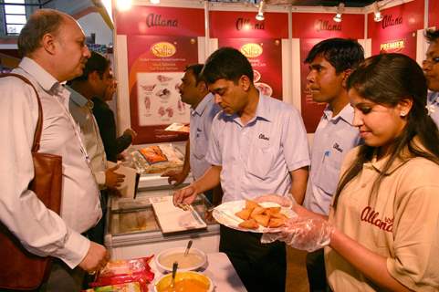 A view of the &quot;AAHAR 2011&quot; at Pragati Maidan ,in New Delhi