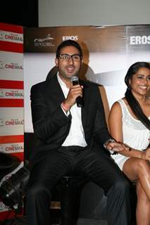 Abhishek Bachchan at Game film Press Conference at Cinemax Versova, Mumbai