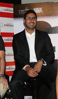 Abhishek Bachchan at Game film Press Conference at Cinemax Versova, Mumbai