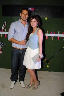 Dino Morea and Shazahn Padamsee at launch of 'TOMMY HILFIGER' Footwear