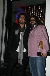 Sonu Nigam and Pritam at BIG STAR IMA Awards